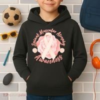 Spinal Muscular Atrophy Awareness Kids Hoodie thumb 2