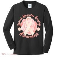 Spinal Muscular Atrophy Awareness Kids Long Sleeve Shirt thumb 0