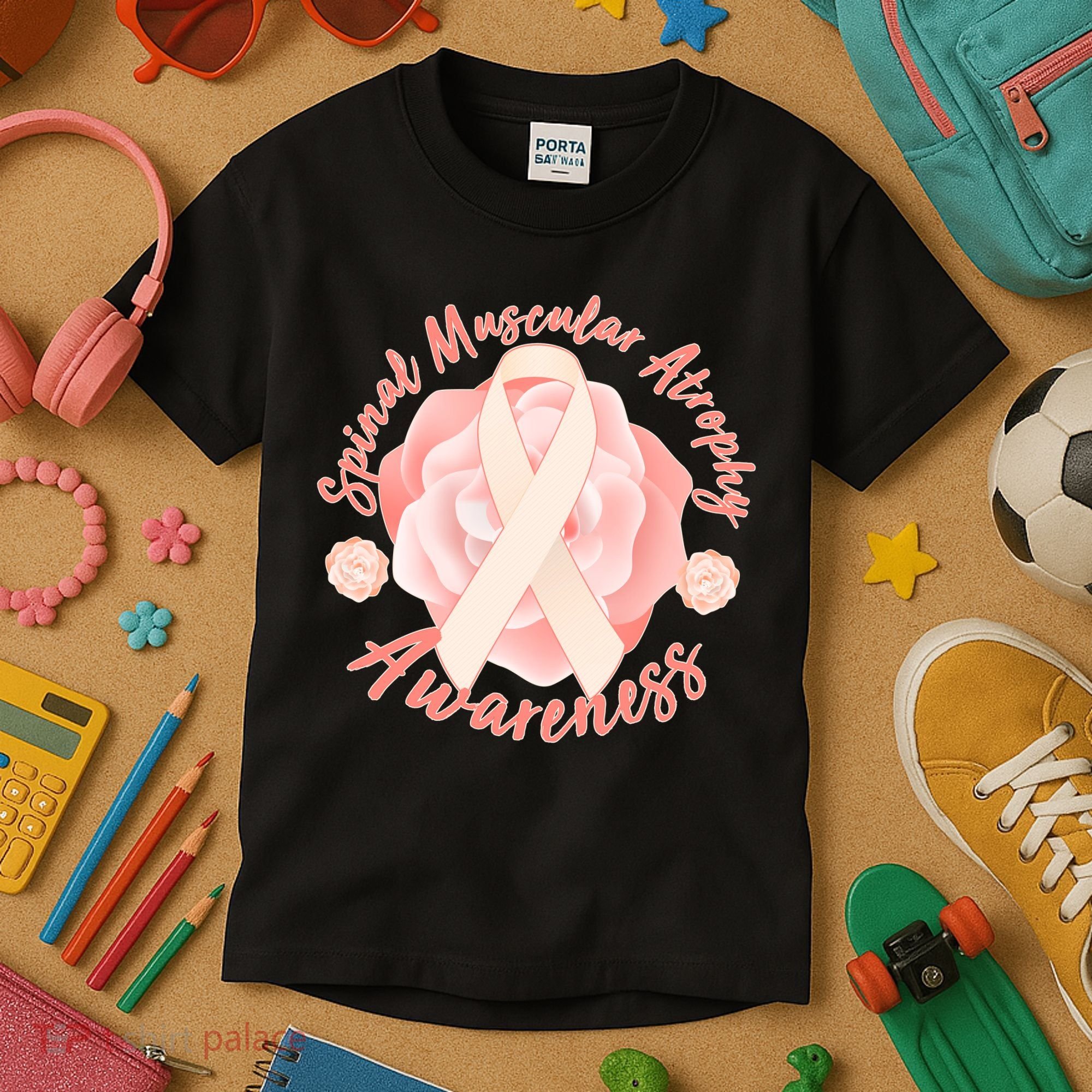 Spinal Muscular Atrophy Awareness Kids T-Shirt