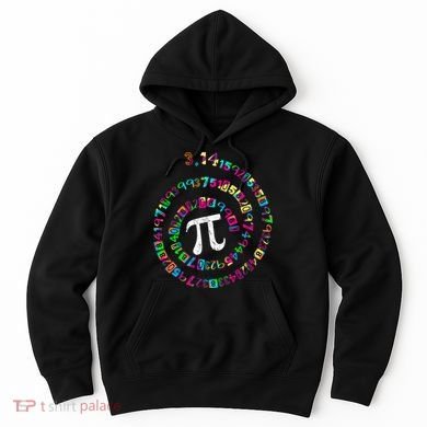 Spiral PI Day 3.14 Hoodie