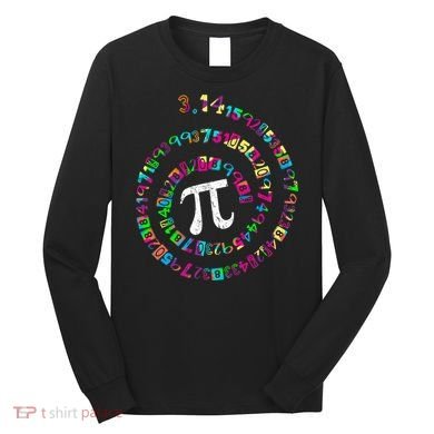 Spiral PI Day 3.14 Long Sleeve Shirt