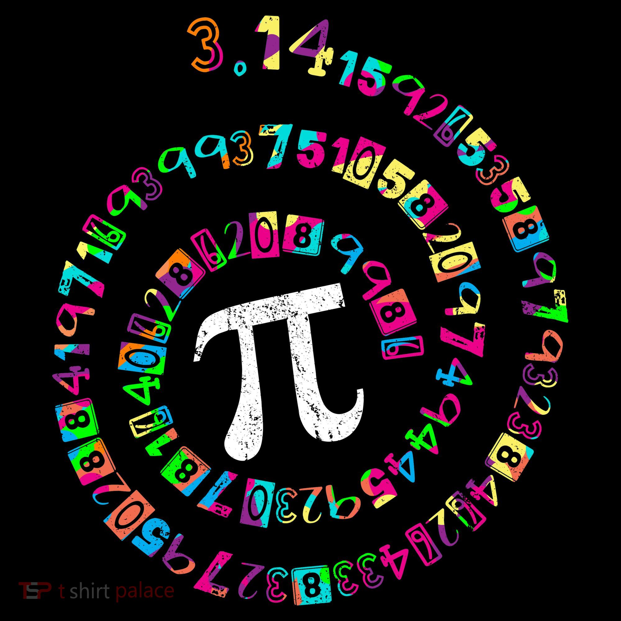 Spiral PI Day 3.14 Long Sleeve Shirt