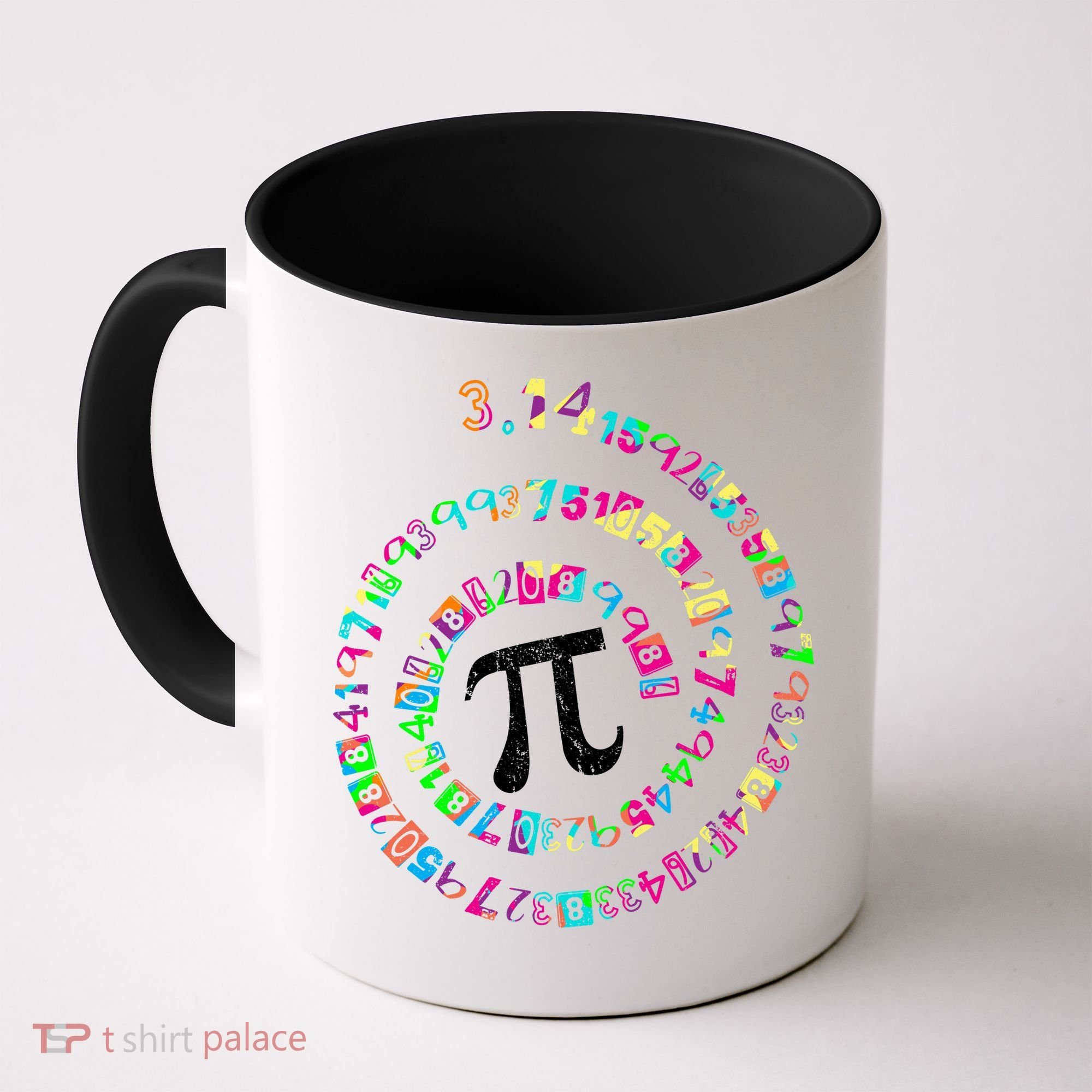 Spiral PI Day 3.14 Coffee Mug