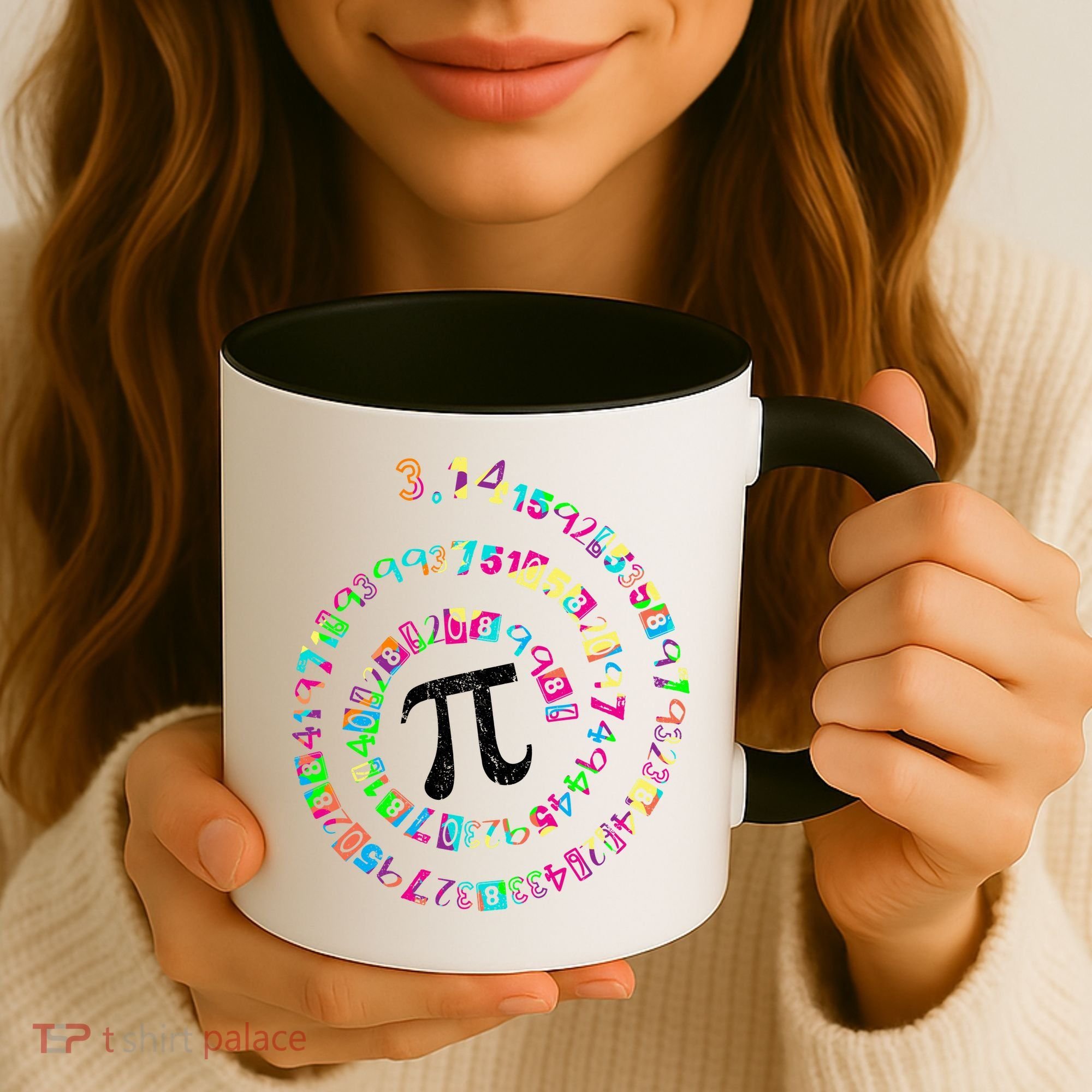Spiral PI Day 3.14 Coffee Mug