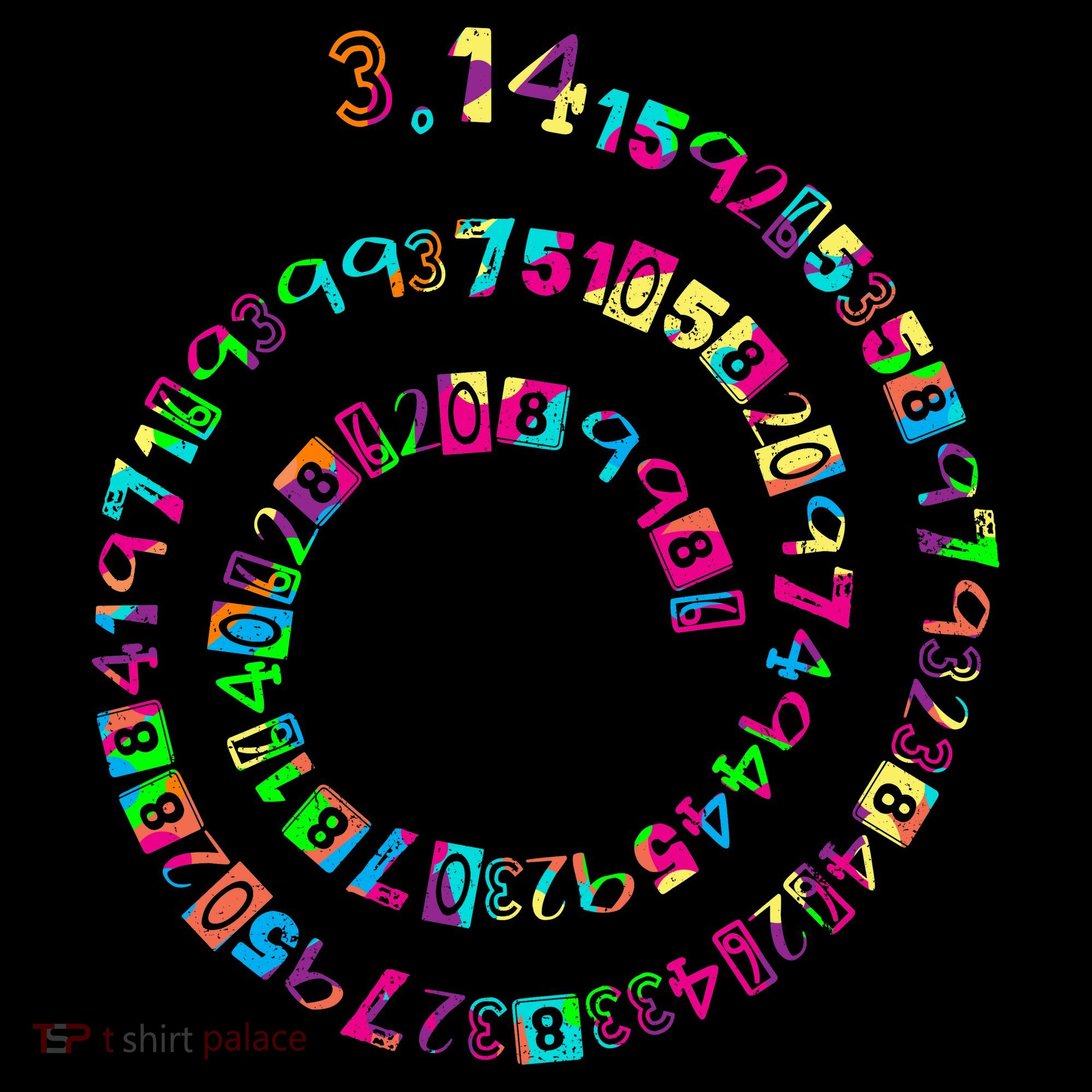 Spiral PI Day 3.14 Coffee Mug