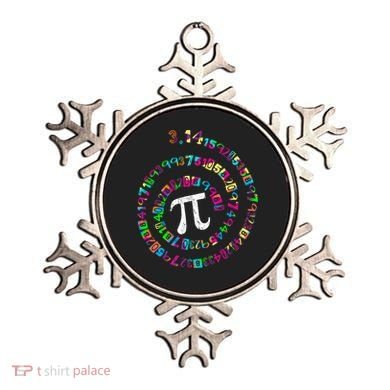 Spiral PI Day 3.14 Ornament