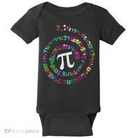 Spiral PI Day 3.14 Baby Bodysuit thumb 0