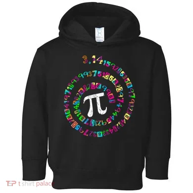 Spiral PI Day 3.14 Toddler Hoodie