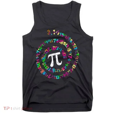 Spiral PI Day 3.14 Tank Top