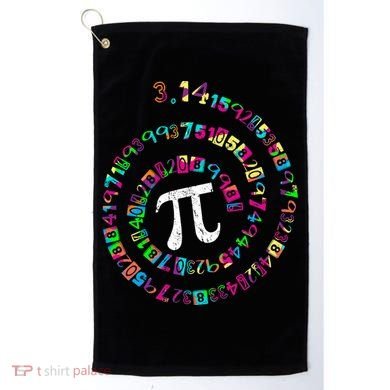 Spiral PI Day 3.14 Golf Towel