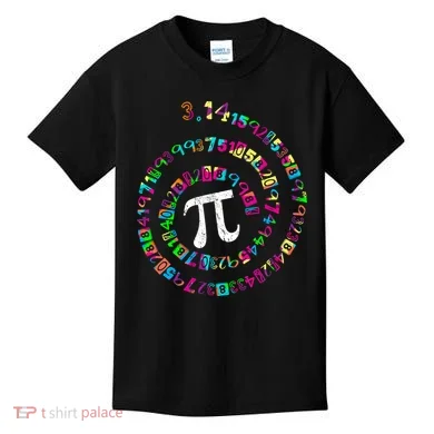 Spiral PI Day 3.14 Kids T-Shirt