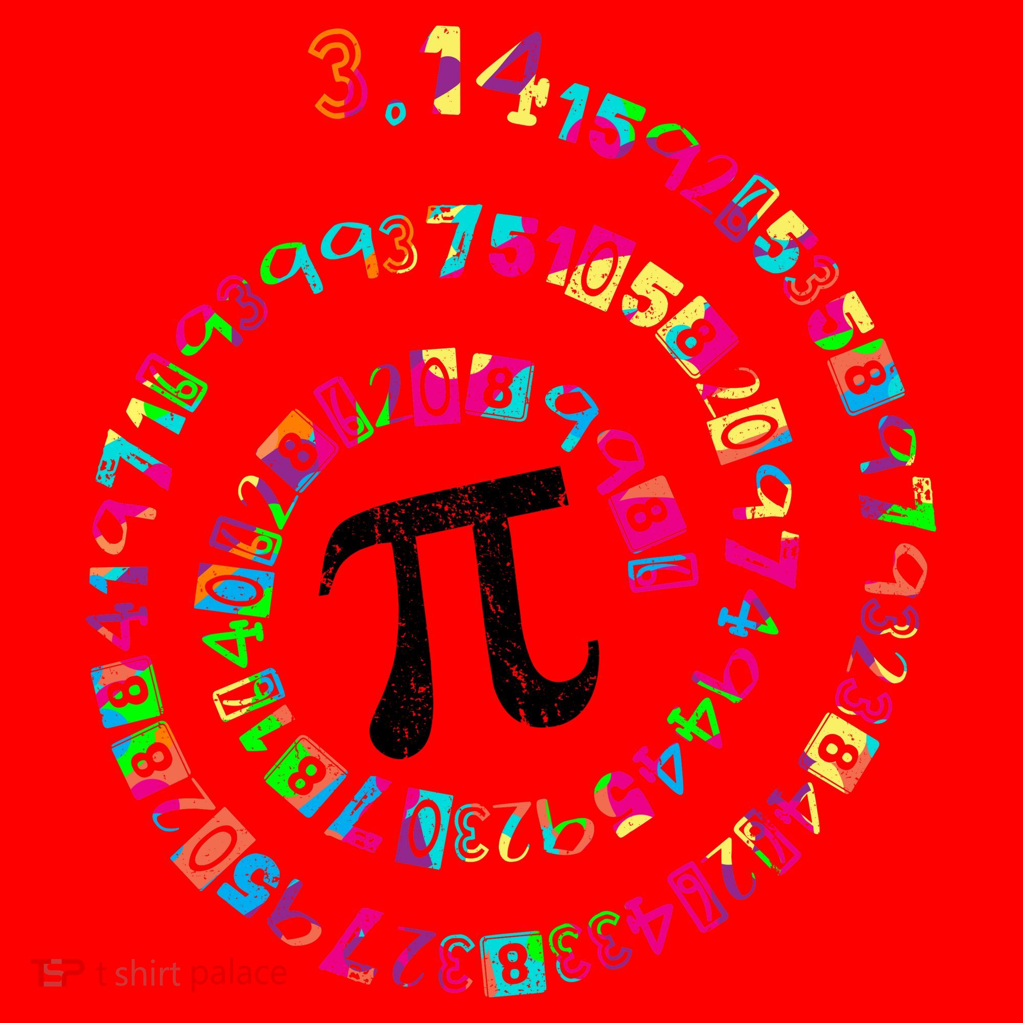 Spiral PI Day 3.14 Santa Hat