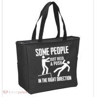 Some People Just Need A Push In The Right Direction Tote Bag thumb 2