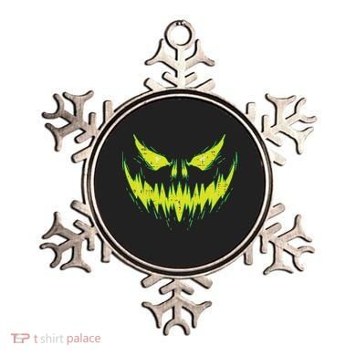 Scary Pumpkin Jack O Lantern Face Halloween Ornament