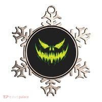 Scary Pumpkin Jack O Lantern Face Halloween Ornament thumb 0