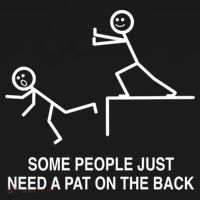 Some People Just Need A Pat On The Back Gift Adult Women's Tank Top thumb 5
