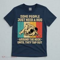 Some People Just Need A Hug Vintage BJJ Brazilian Jiu Jitsu T-Shirt thumb 5