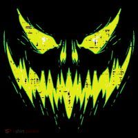Scary Pumpkin Jack O Lantern Face Halloween Mousepad thumb 1