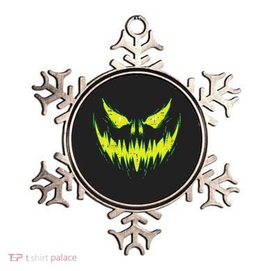 Scary Pumpkin Jack O Lantern Face Halloween Ornament
