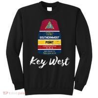 Southernmost Point Key West Florida Keys Souvenir Sweatshirt thumb 0