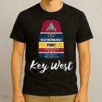 Southernmost Point Key West Florida Keys Souvenir T-Shirt thumb 3