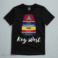 Southernmost Point Key West Florida Keys Souvenir T-Shirt thumb 5