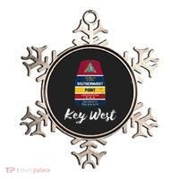 Southernmost Point Key West Florida Keys Souvenir Ornament thumb 0