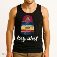 Southernmost Point Key West Florida Keys Souvenir Tank Top thumb 3