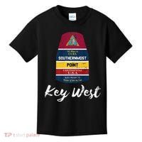 Southernmost Point Key West Florida Keys Souvenir Kids T-Shirt thumb 0