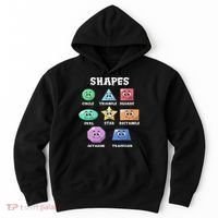 Shapes Pre K Kindergarten Teacher Back To School Gift Hoodie thumb 0