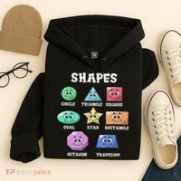 Shapes Pre K Kindergarten Teacher Back To School Gift Hoodie thumb 4