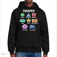 Shapes Pre K Kindergarten Teacher Back To School Gift District V.I.T. Heavyweight Hoodie thumb 0