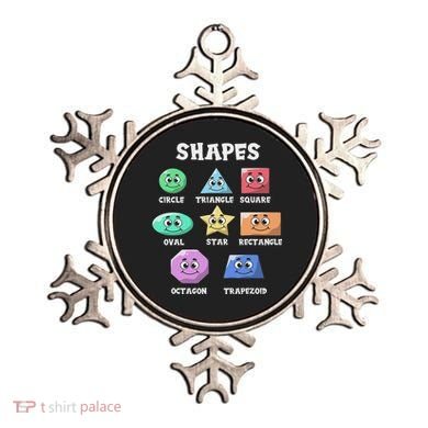 Shapes Pre K Kindergarten Teacher Back To School Gift Ornament