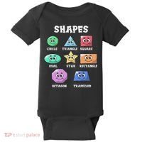Shapes Pre K Kindergarten Teacher Back To School Gift Baby Bodysuit thumb 0