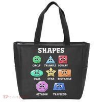 Shapes Pre K Kindergarten Teacher Back To School Gift Tote Bag thumb 0