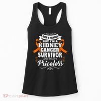 Survivor Priceless Kidney Cancer Awareness Ribbon Women's Tank Top thumb 0