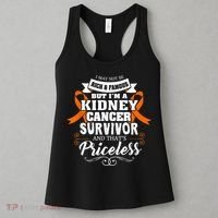 Survivor Priceless Kidney Cancer Awareness Ribbon Women's Tank Top thumb 3