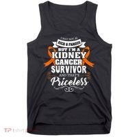 Survivor Priceless Kidney Cancer Awareness Ribbon Tank Top thumb 0