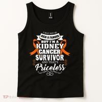 Survivor Priceless Kidney Cancer Awareness Ribbon Tank Top thumb 2