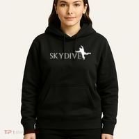 Skydive Parachuting Logo Hoodie thumb 5
