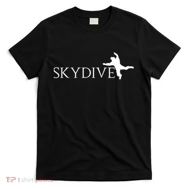 Skydive Parachuting Logo T-Shirt