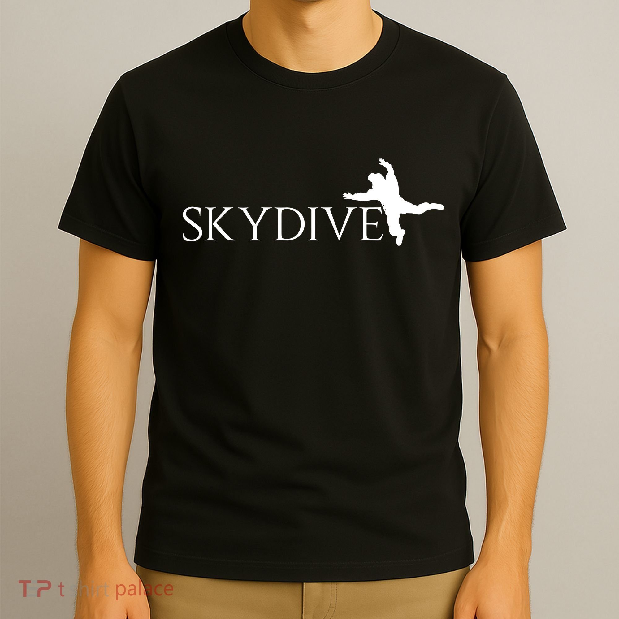 Skydive Parachuting Logo T-Shirt