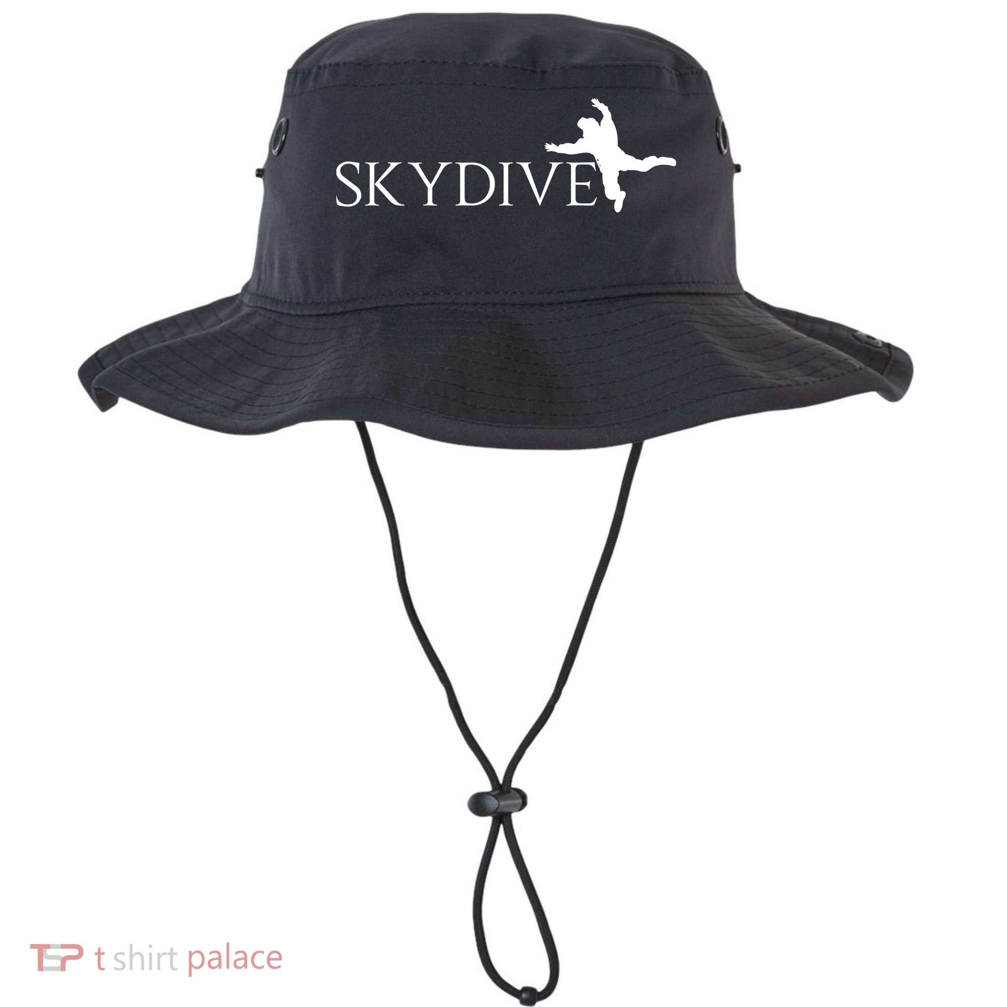 Skydive Parachuting Logo Bucket Hat