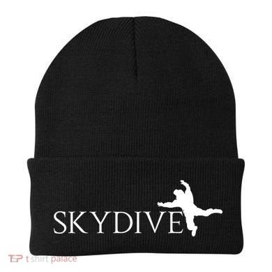 Skydive Parachuting Logo Beanie