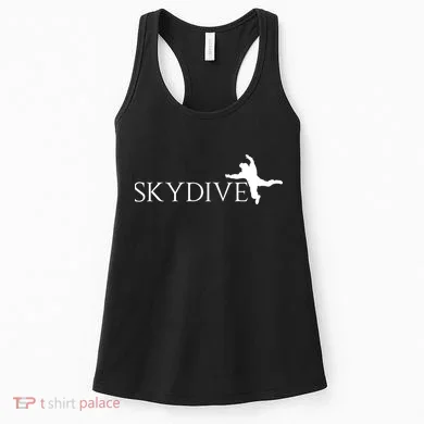 Skydive Parachuting Logo Women's Tank Top