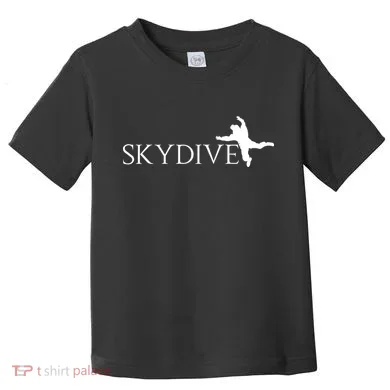 Skydive Parachuting Logo Toddler T-Shirt