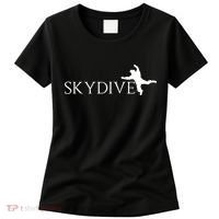 Skydive Parachuting Logo Women's T-Shirt thumb 0