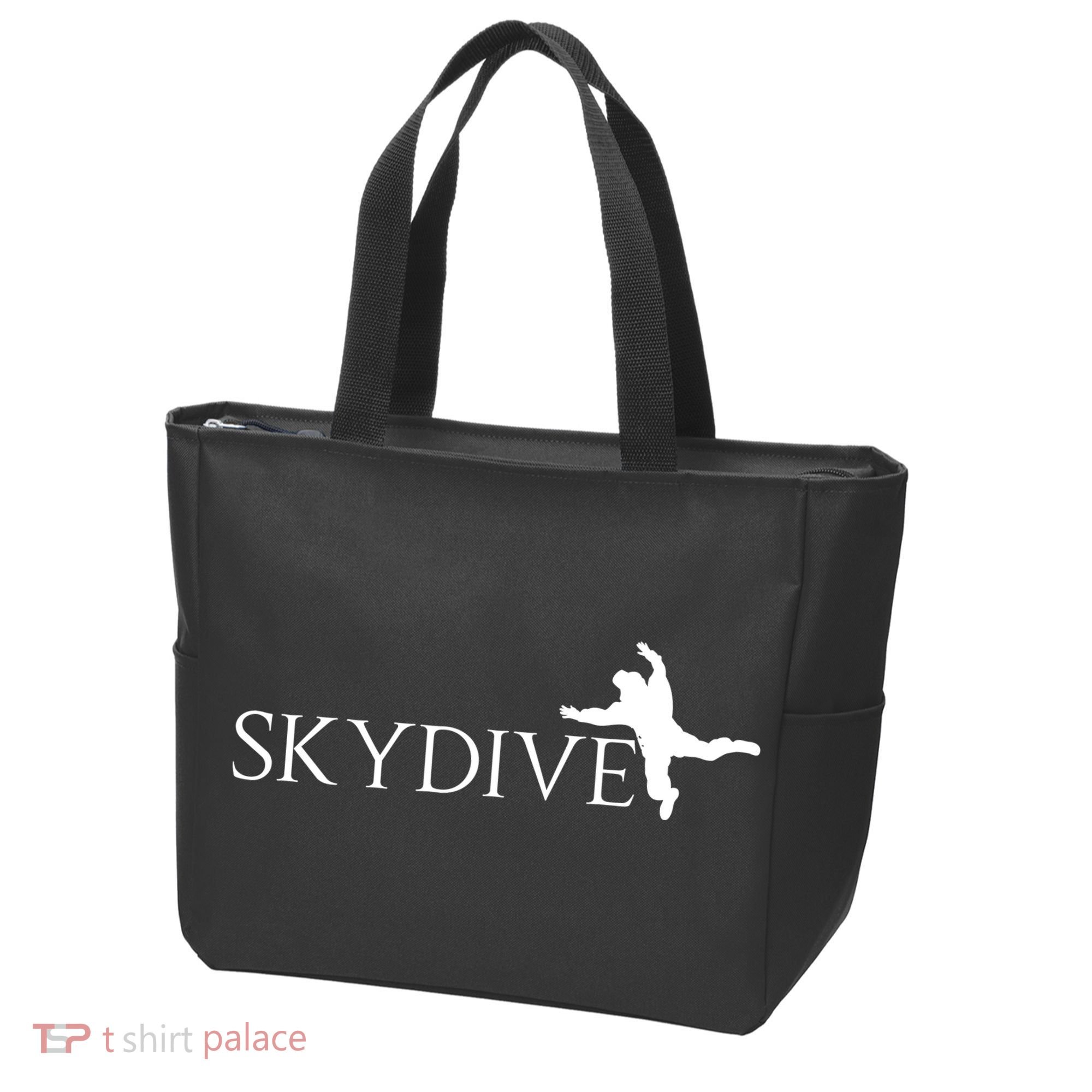 Skydive Parachuting Logo Tote Bag