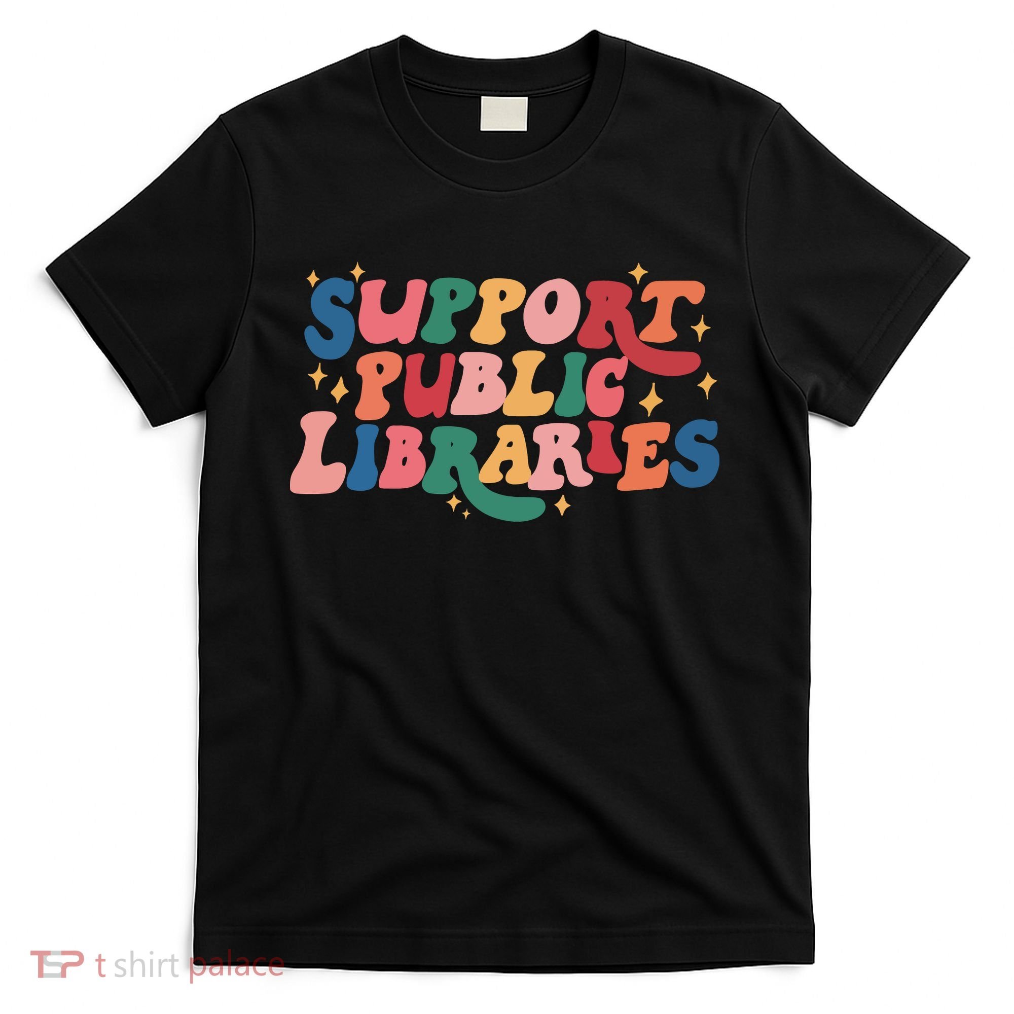Support Public Libraries 4th Of July T-Shirt