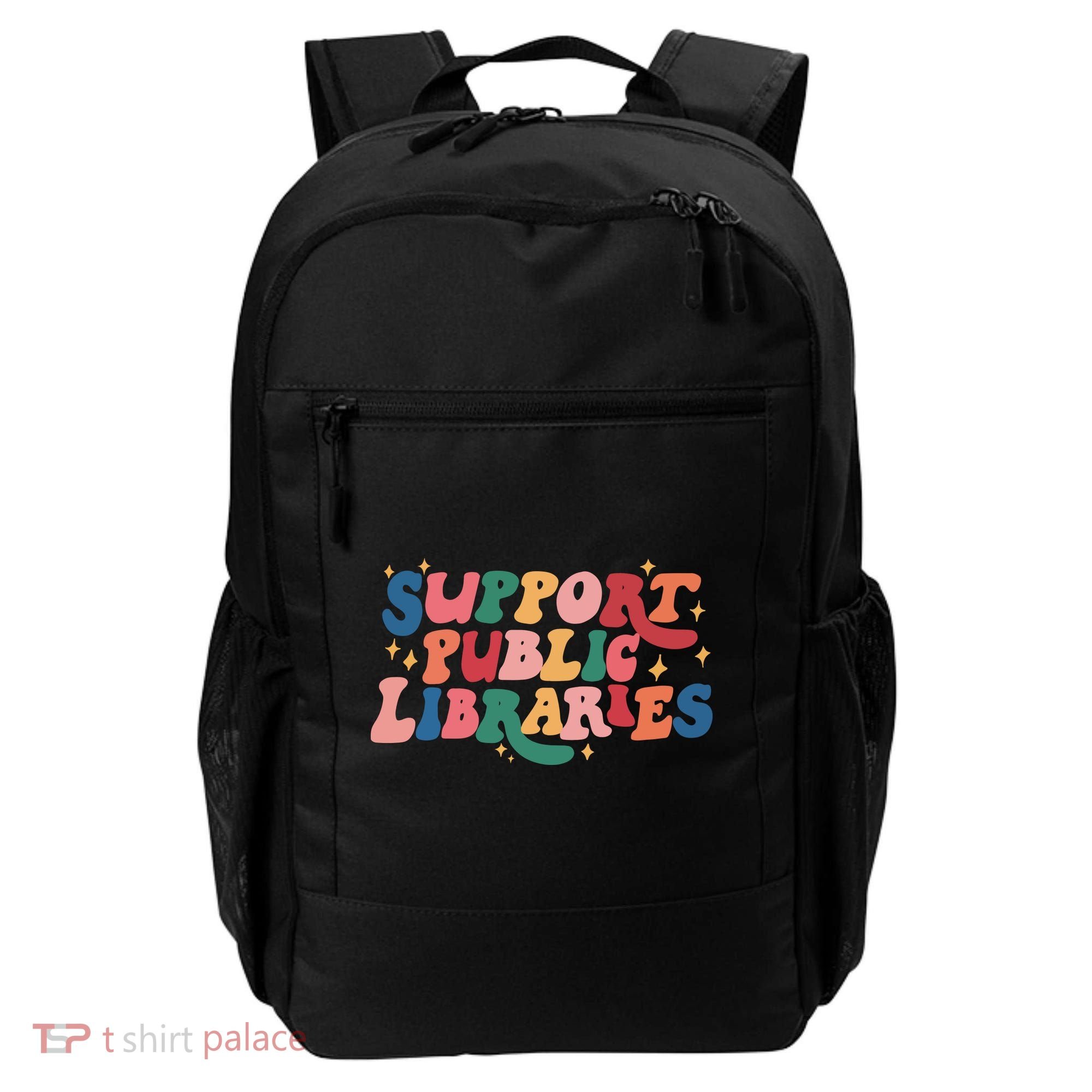 Support Public Libraries 4th Of July Backpack